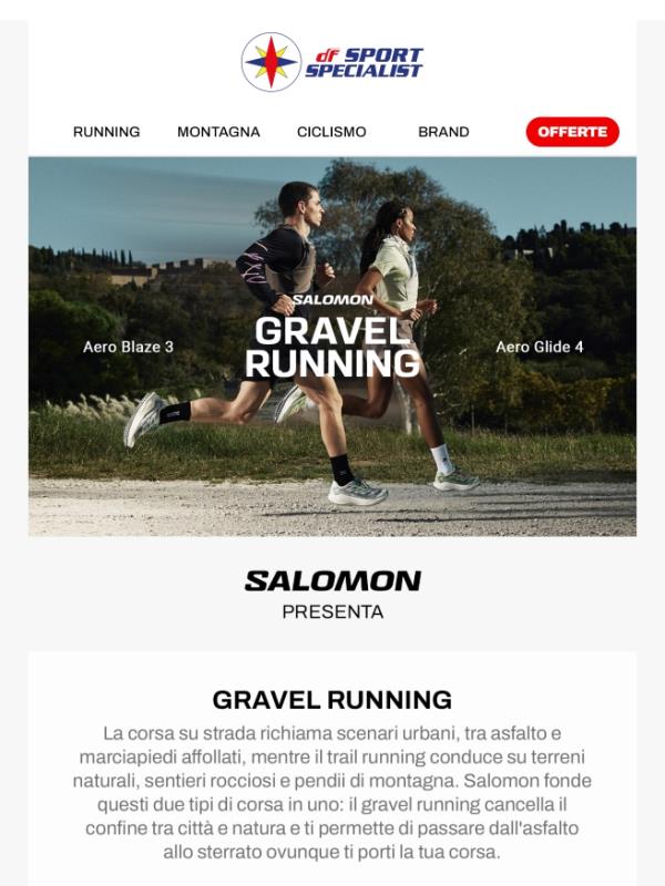 Scopri Salomon Gravel Running 🏃