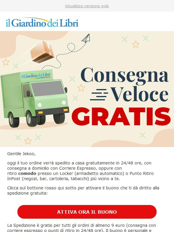 🛍️ Ancora Spedizione GRATIS sul tuo PRIMO ordine!