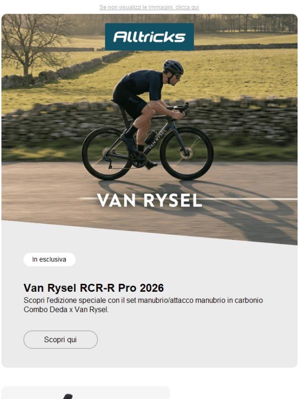 Van Rysel RCR-R Pro Combo manubrio/attacco Deda ora disponibile !