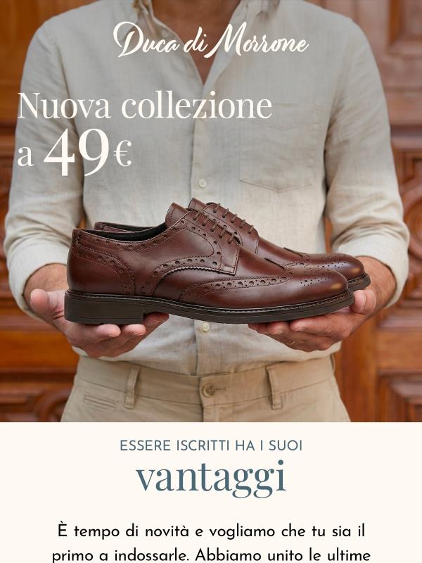 🤫 Un regalo per te: Nuova Collezione a 49€