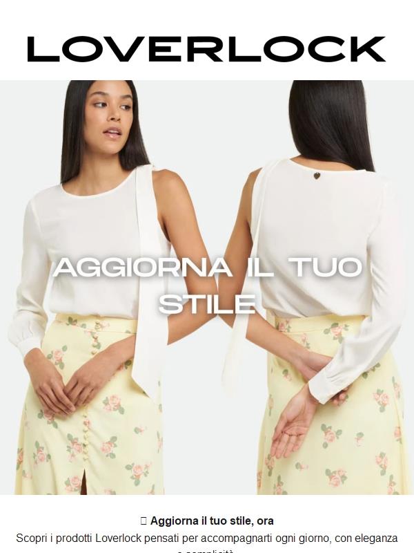 Aggiorna il tuo stile, ora ✨