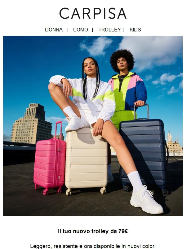 ✈️ Cloud Go da 79€: scegli il tuo colore, parti leggero