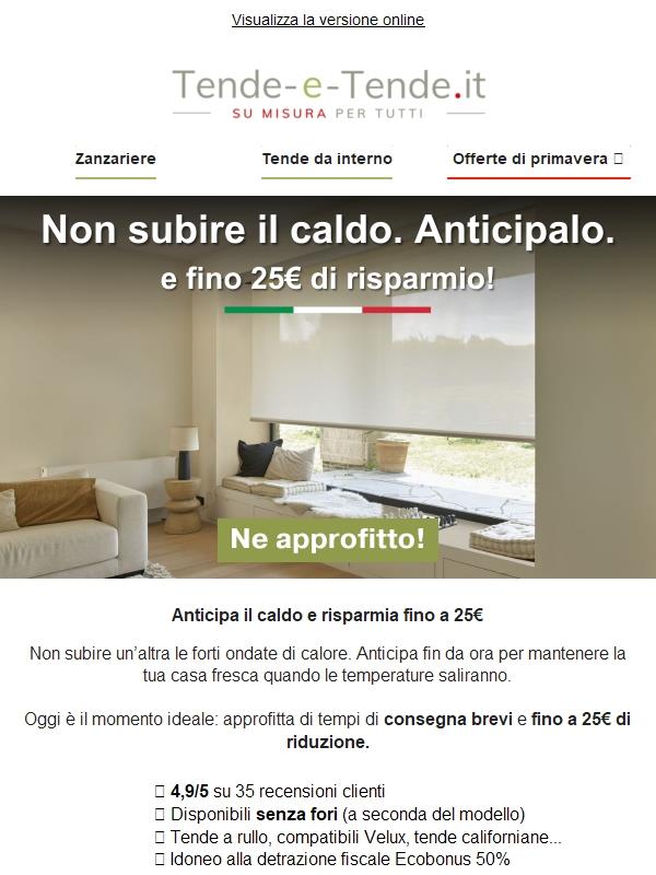 Come tanti altri, passa anche tu all’anti-calore ❄️