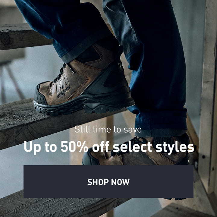 Still time to save. Up to 50% off select styles 