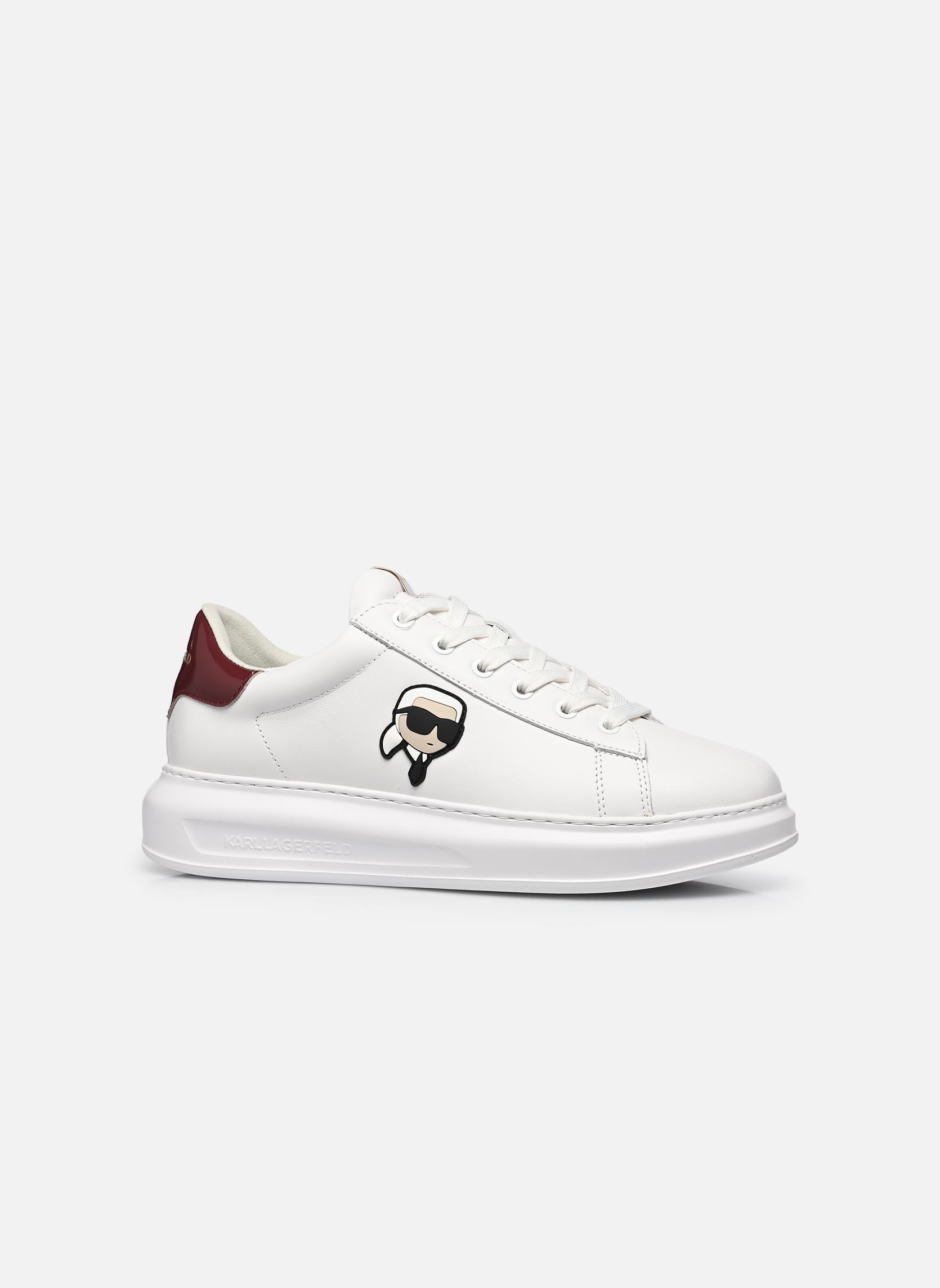 Karl Lagerfeld Baskets basses Baskets - Kapri Mens Karl Nft Lo Lace homme blanc