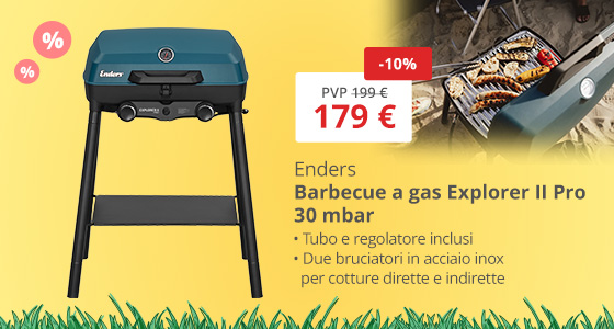 Barbecue a gas Explorer 2 Pro 30 mbar Enders