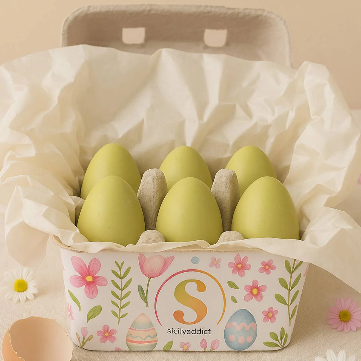 Image of Box Ovetti Artigianali 6 pezzi 180g