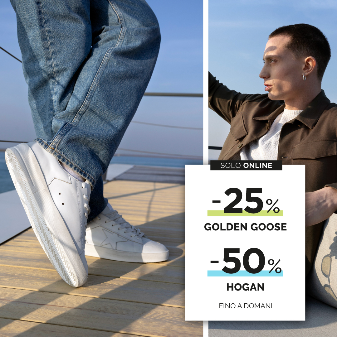 -25%GOLDEN GOOSE -50% HOGAN