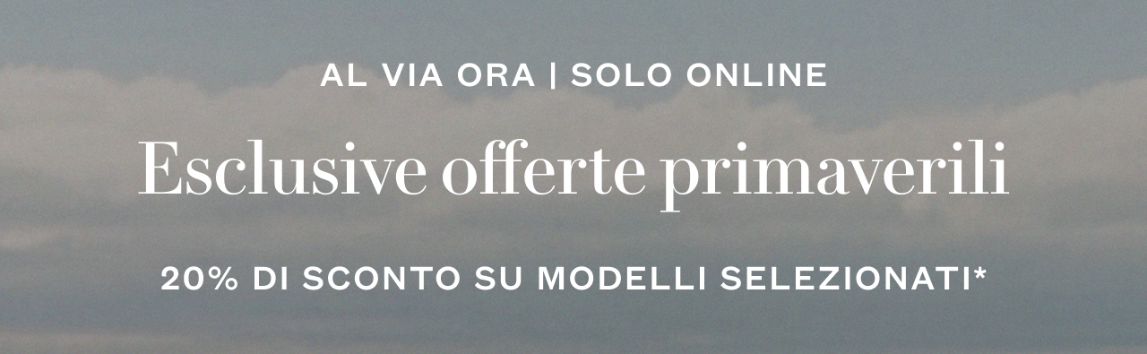 Esclusive offerte primaverili