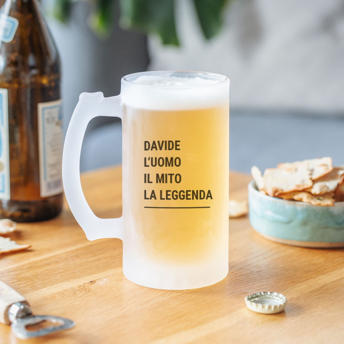 Image of Boccale da Birra Personalizzato con Testo