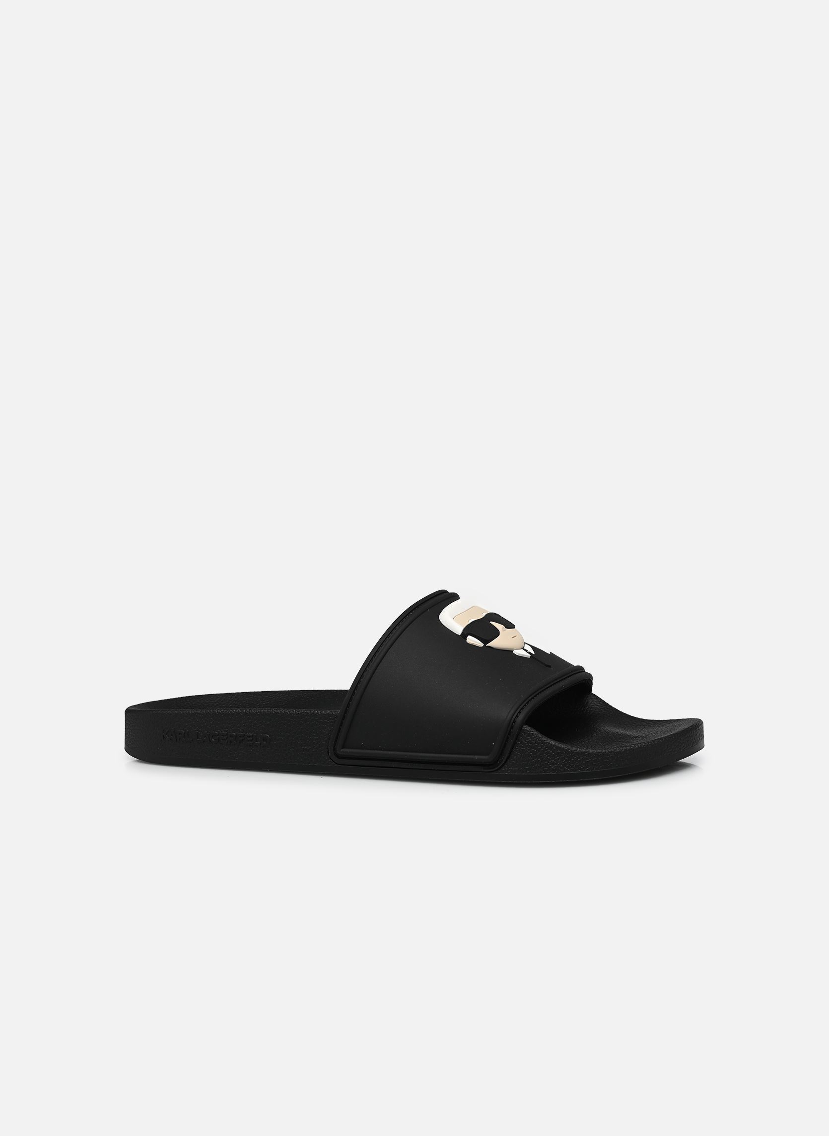 Karl Lagerfeld Sandales de bain KONDO II Karl NFT Slide homme noir