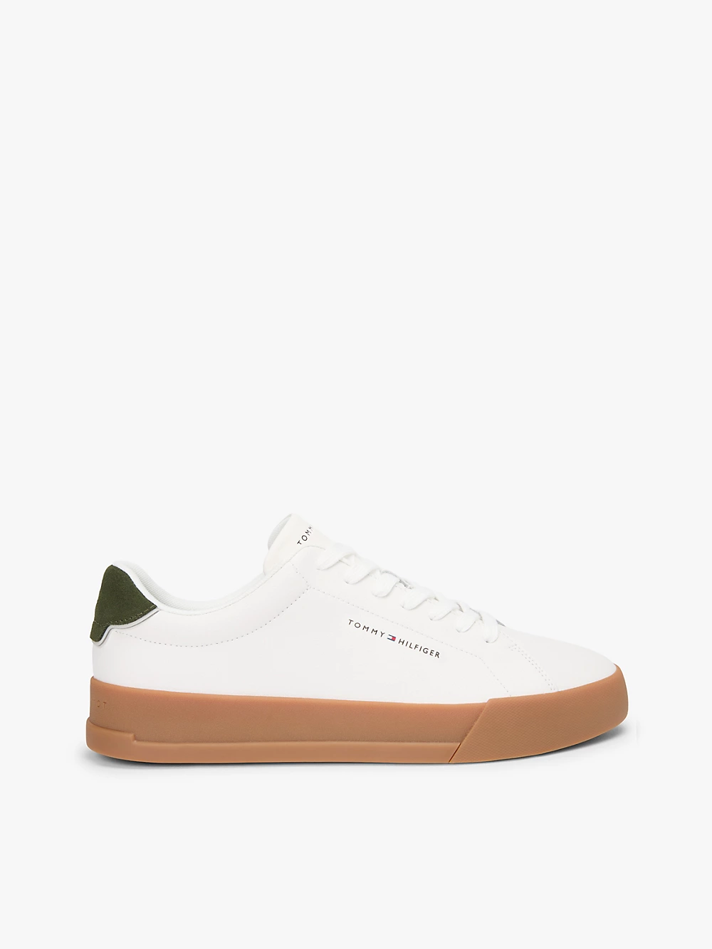 Sneakers sportive in pelle con logo