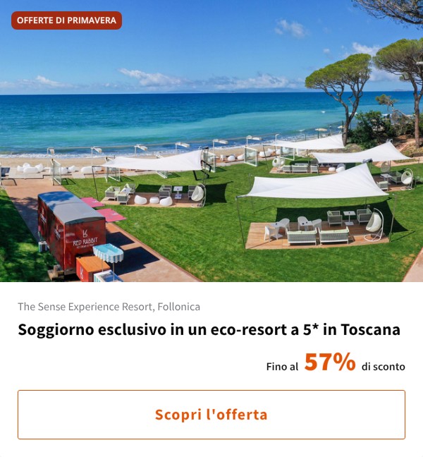 Soggiorno esclusivo in un eco-resort a 5* in Toscana