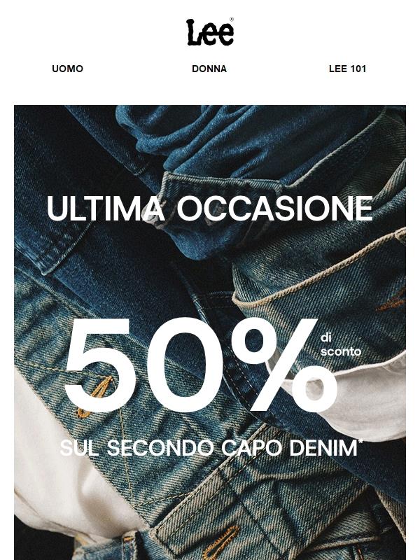 Ultima occasione: i Denim Days terminano lunedì