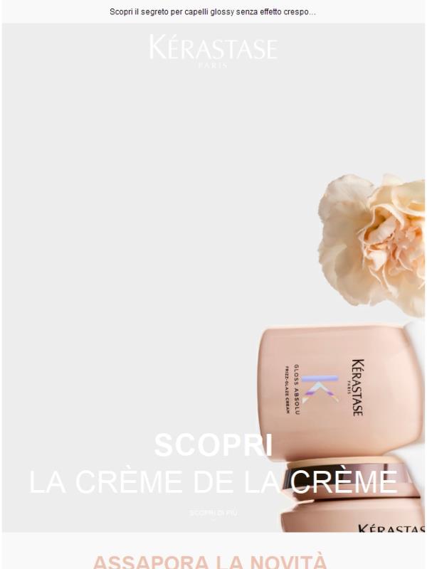 Assapora il piacere di una chioma irresistibile con Gloss Crème ✨