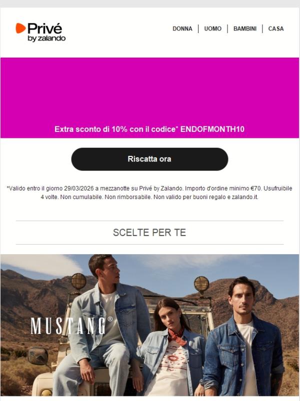 Extra sconto di 10% | Mustang, Paul by Paul Smith & Mascara ⎪ Apri per scoprire di più ➜