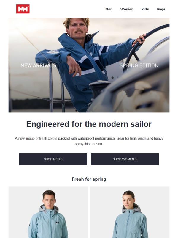 Conquer spring squalls