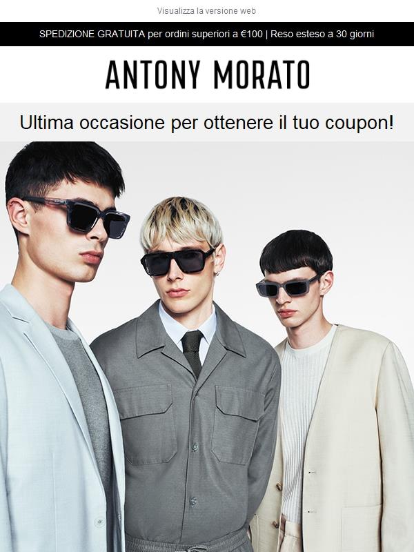 Ultima chiamata: il tuo coupon ti aspetta! ⏳