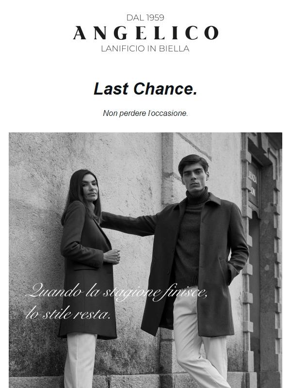 Last Chance | Ultimi capi invernali fino al -70%