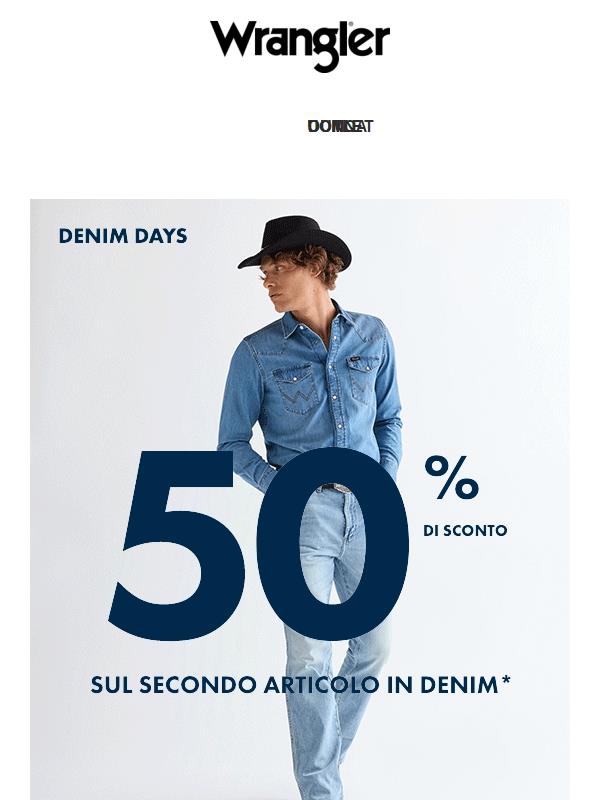 Ultima occasione per i Denim Days ⏰