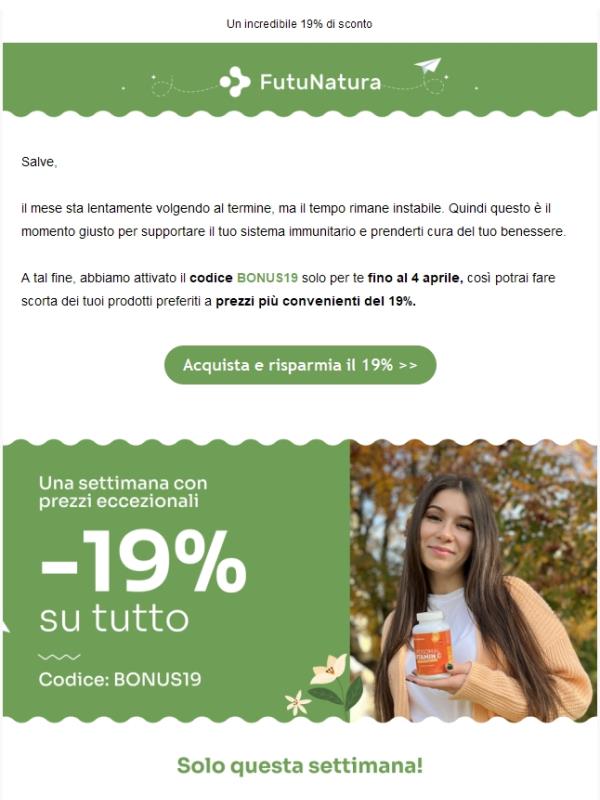 L’ultima offerta di marzo è qui 🥳