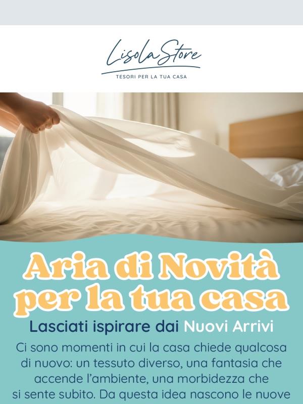 🆕 Aria di novità per la tua casa: scopri le nuove collezioni