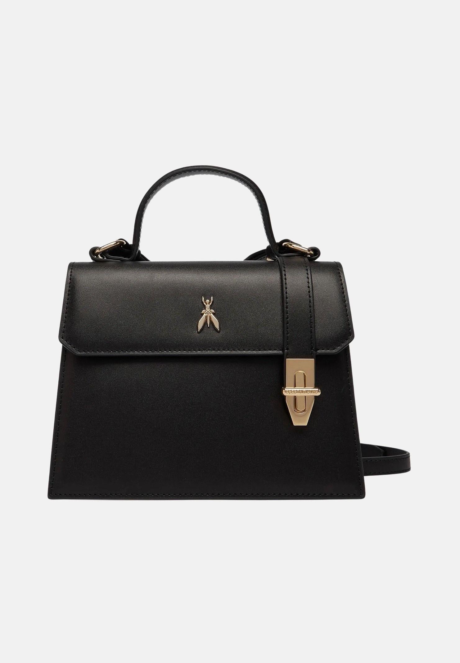 Image of PATRIZIA PEPE Borsa a mano Modern Utility nera da donna