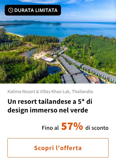 Un resort tailandese a 5* di design immerso nel verde