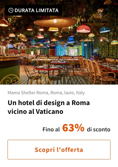 Un hotel di design a Roma vicino al Vaticano
