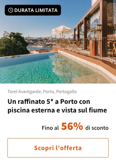 Un raffinato 5* a Porto con piscina esterna e vista sul fiume