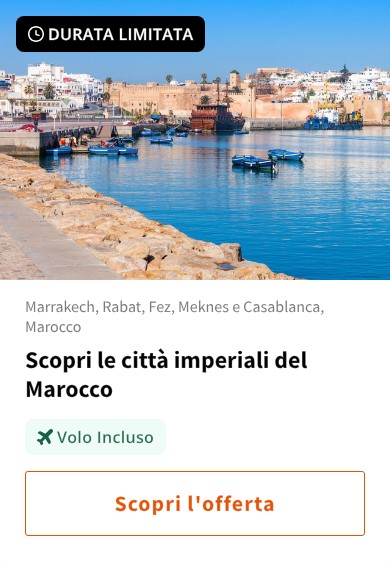 Scopri le città imperiali del Marocco