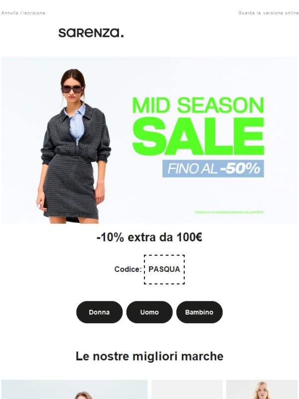 New Balance, Georgia Rose, Geox.. Fino -50% sulle nostre migliori marche