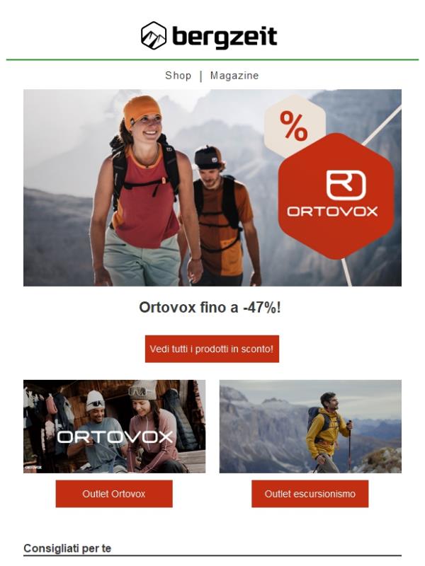 🔴 Ortovox fino a -47%!