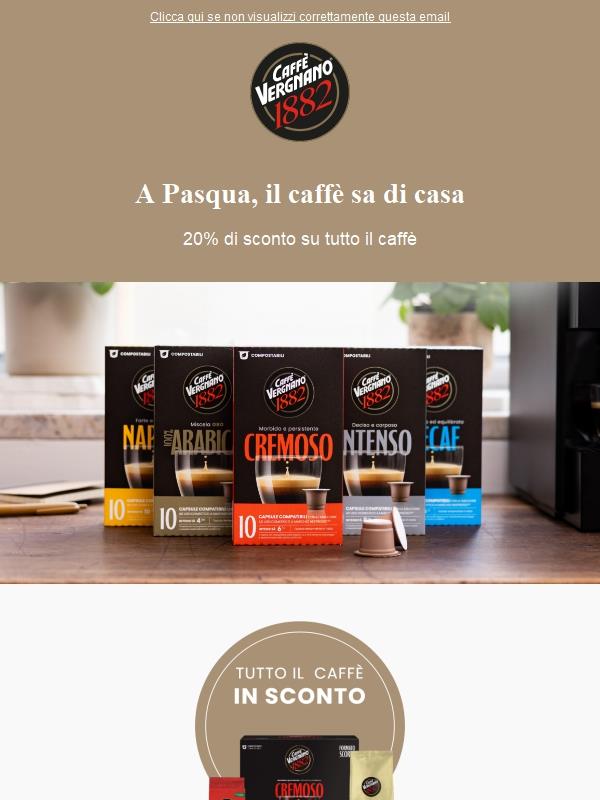 ☕ A Pasqua, il caffè sa di casa 🏠
