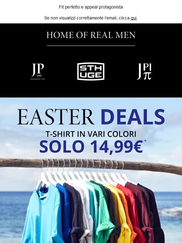 Easter Deals 🐣 T-shirt in vari colori solo 14,99 €