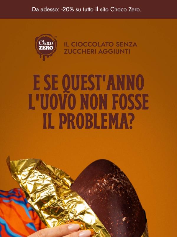 Da adesso: -20% su tutto il sito Choco Zero 🍫