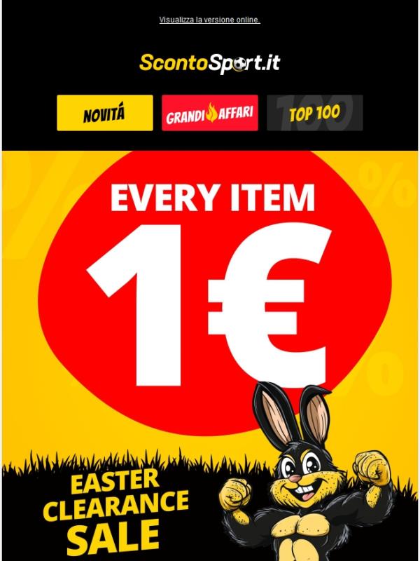 Scusate! 🚨 Ma offerte a 1 € per Pasqua?!
