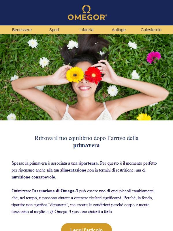 Ritrova il tuo equilibrio dopo l’arrivo della primavera🌸