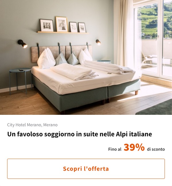 Un favoloso soggiorno in suite nelle Alpi italiane