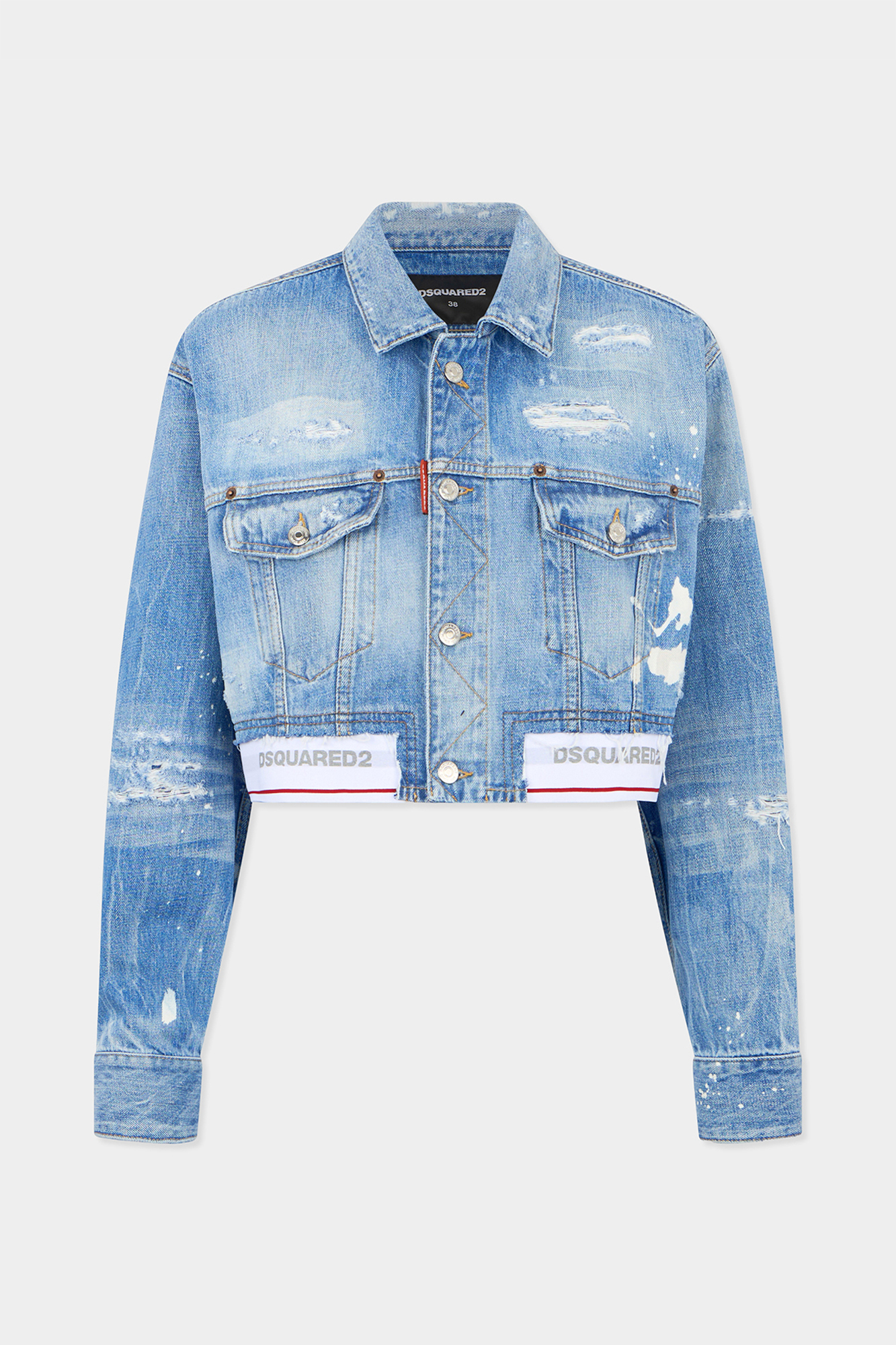 Light Wash Boxy Jean Jacket