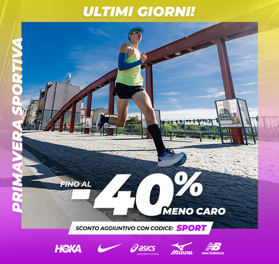 Fine degli sconti di primavera!