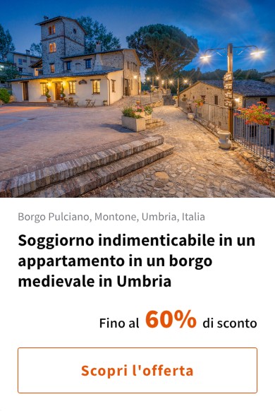 Soggiorno indimenticabile in un appartamento in un borgo medievale in Umbria
