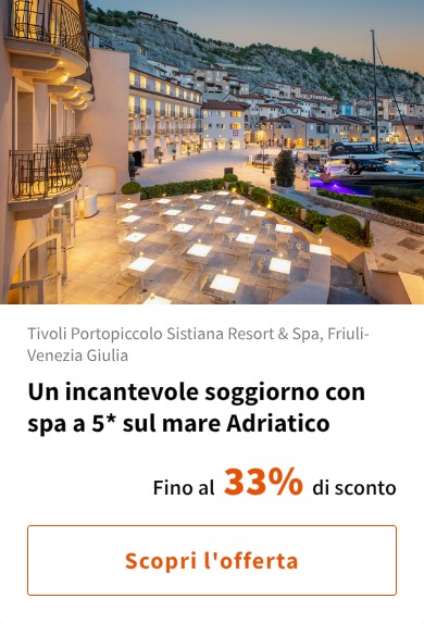 Un incantevole soggiorno con spa a 5* sul mare Adriatico