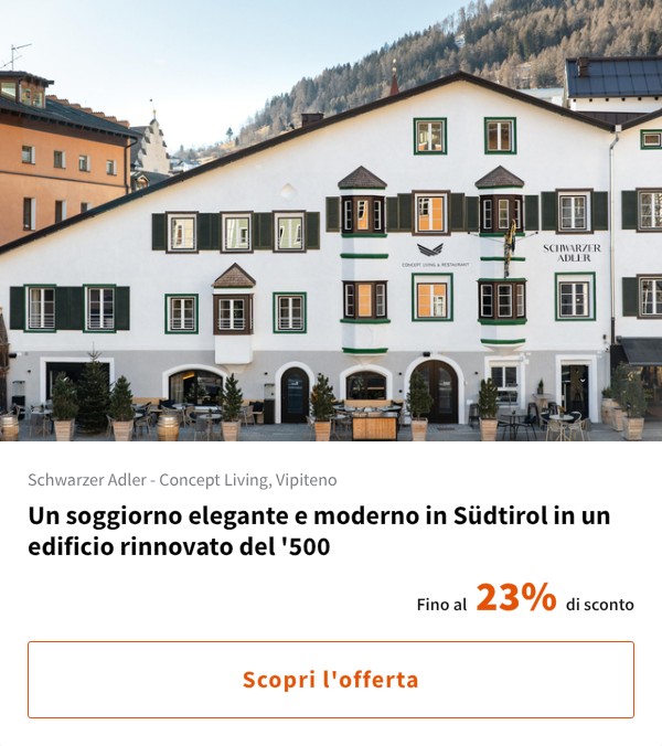 Un soggiorno elegante e moderno in Südtirol in un edificio rinnovato del '500
