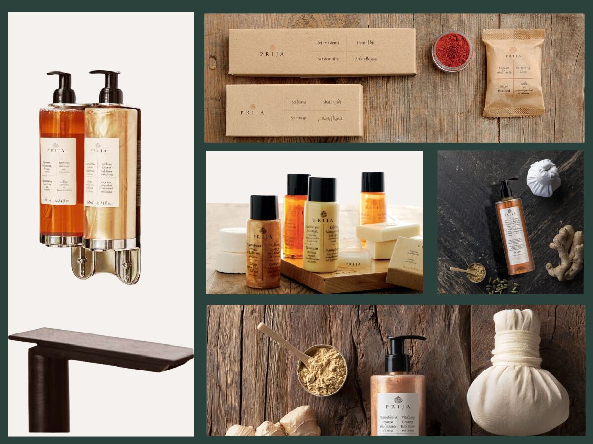 Tenta i tuoi sensi con la linea cortesia Prija