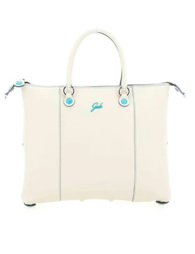 Borse G3 PLUS M trasformabili in pelle off white Donna G000033T2 X2577 C1003