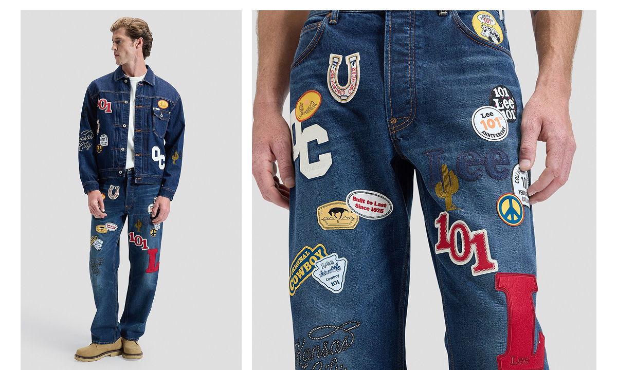 101PLUS COWBOY JEANS MID DARK SHADE