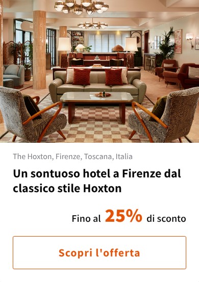 Un sontuoso hotel a Firenze dal classico stile Hoxton