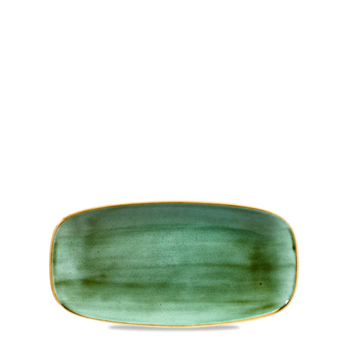 26.9x12.7 cm - Stonecast Piatto Vassoio Rettangolare In Porcellana Vetrificata