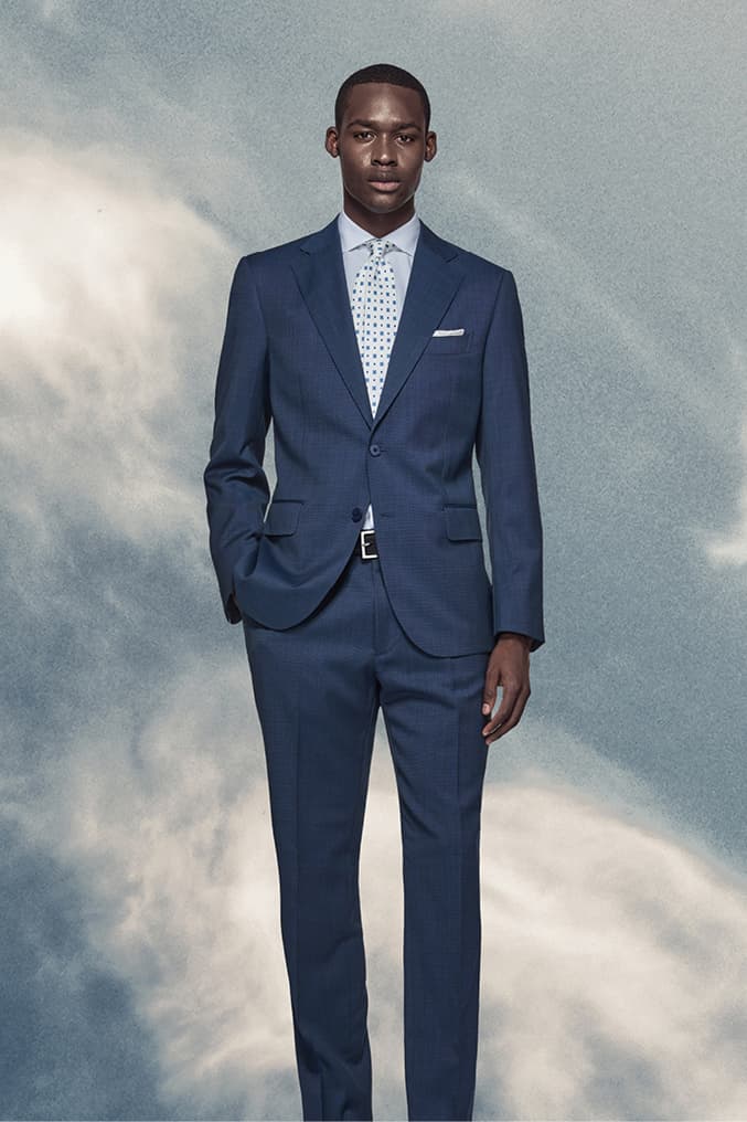 Abito punto a spillo in pura lana